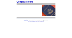 Desktop Screenshot of consulate.com